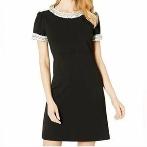 Betsey Johnson Formal Black S/S Dress Size 6